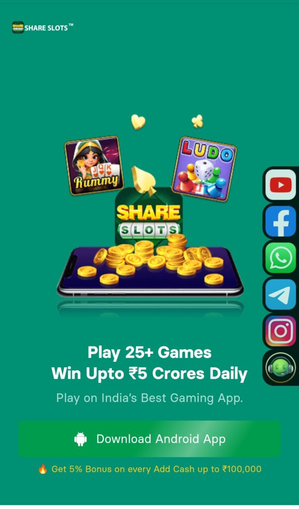 Share slots APK 
