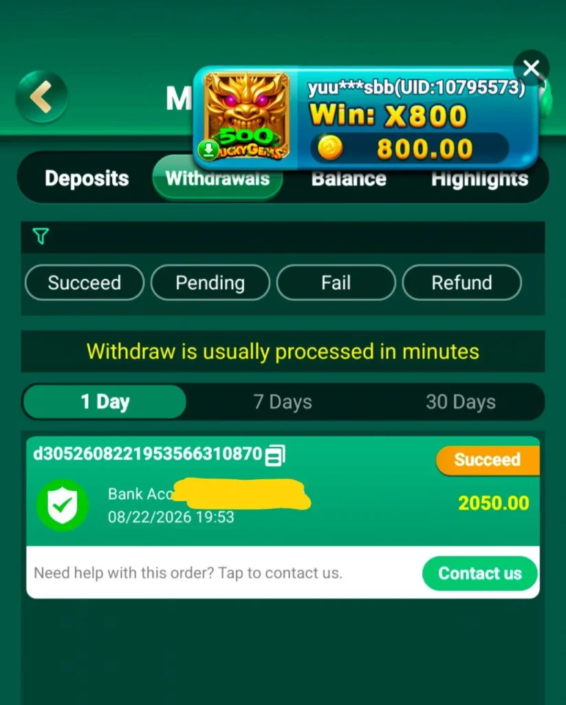 Diwa Play Yono App withrowal process  